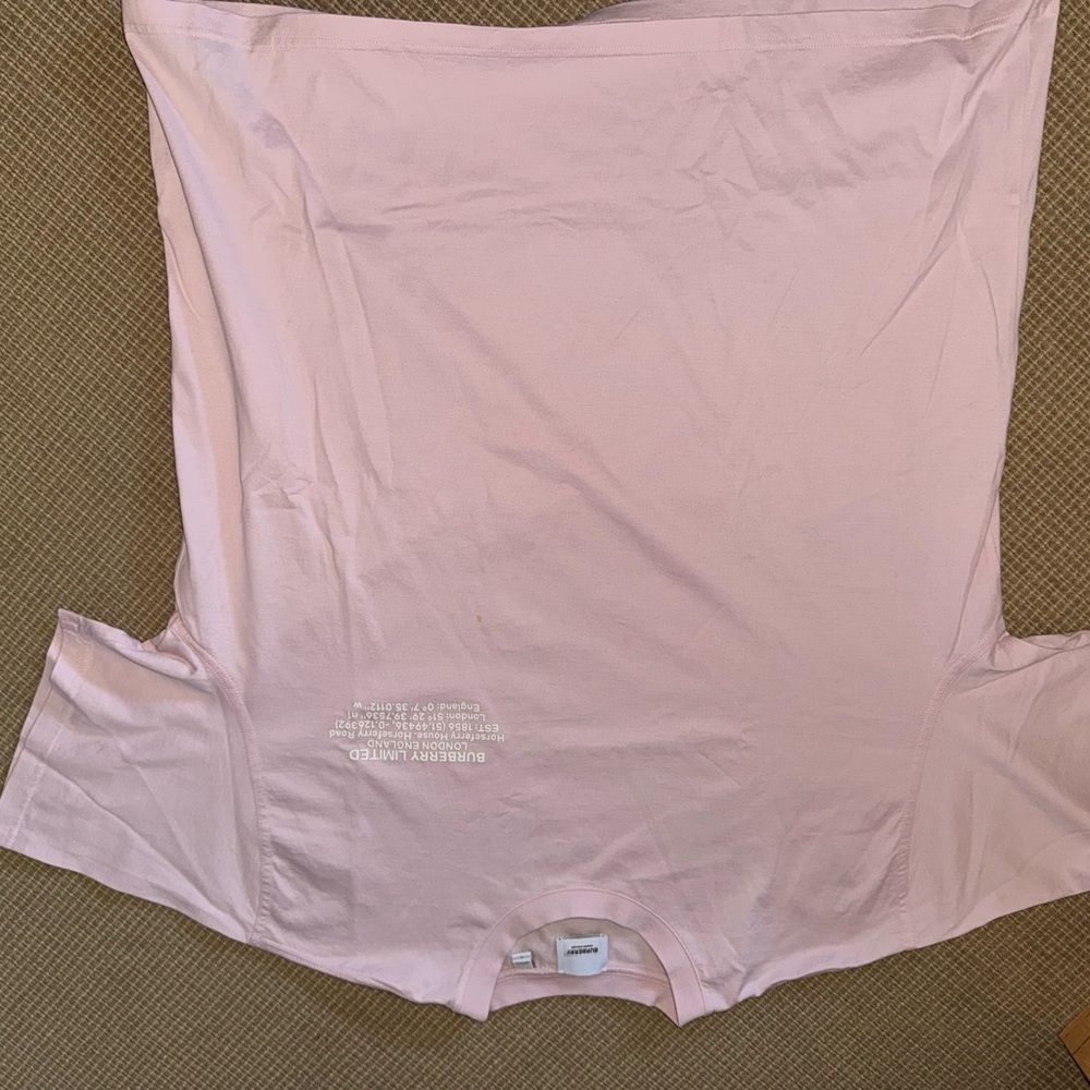 Burberry Pink Short Sleeve Tee